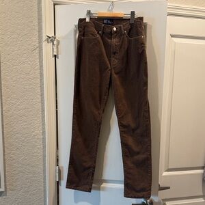 GAP Women's Brown Corduroy Jeans